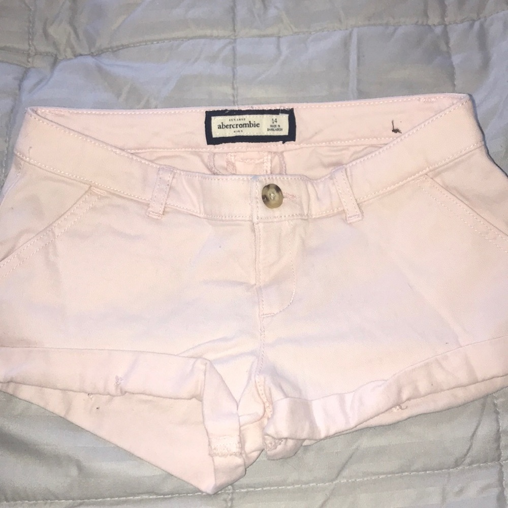 Light pink Abercrombie shorts